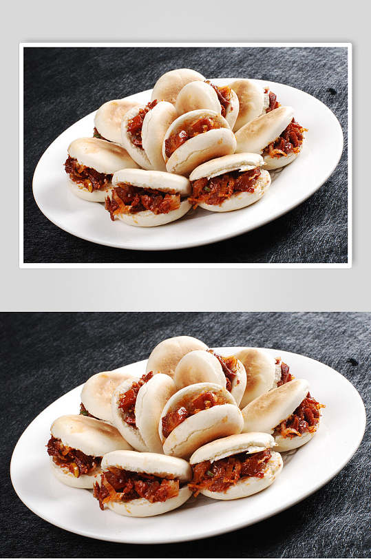 吉饼牛肉美食图片