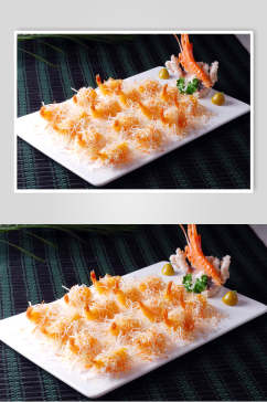 美味海鲜富贵虾高清图片