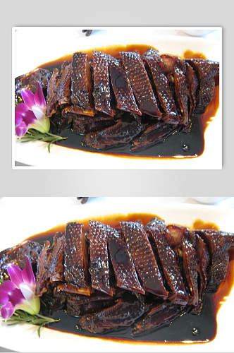 上海酱鸭美食摄影图片