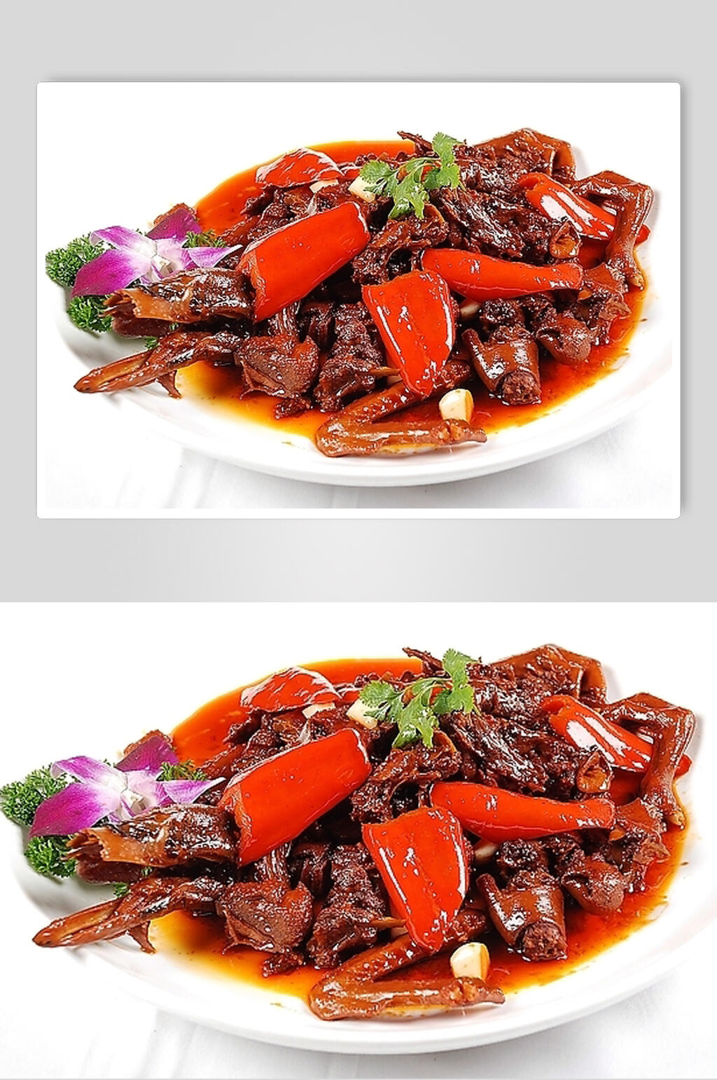 啤酒鸭食品摄影图片素材