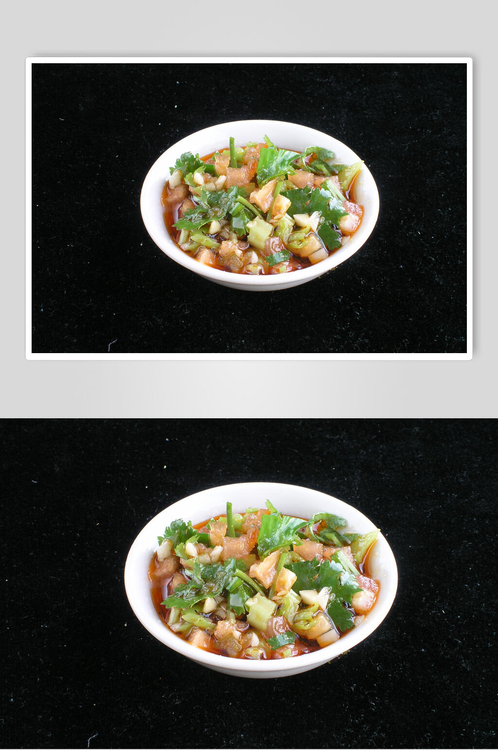 傣味柠檬鸡美食摄影图片素材