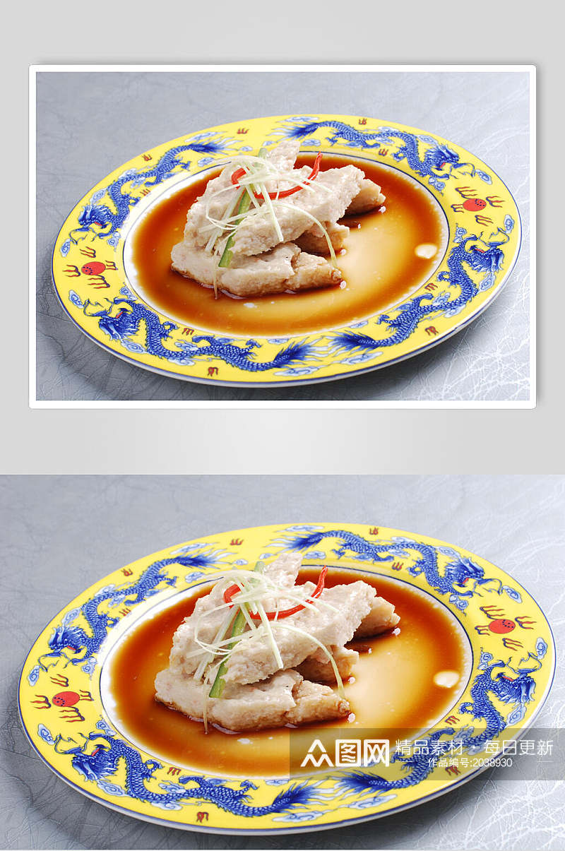 美味豉汁蒸虾羔美食食品图片素材
