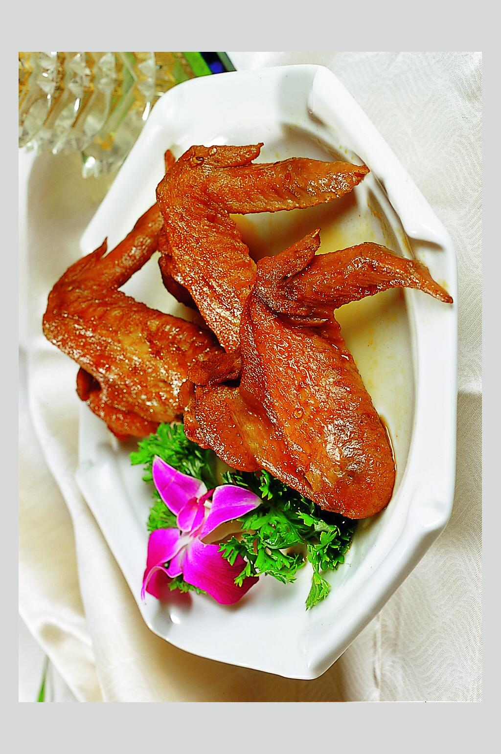 卤味风翅美食图片素材