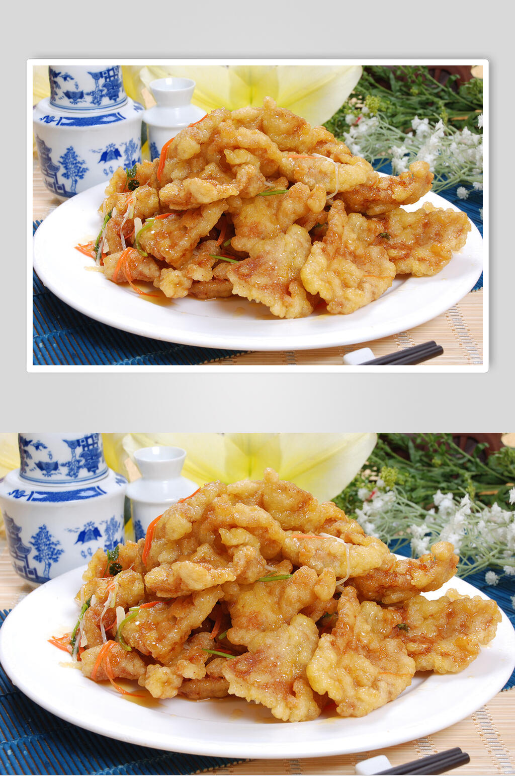 乾隆锅包肉美食摄影图片素材