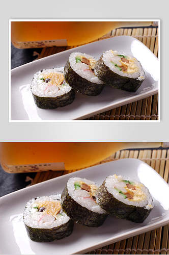寿司类海苔卷寿司高清图片