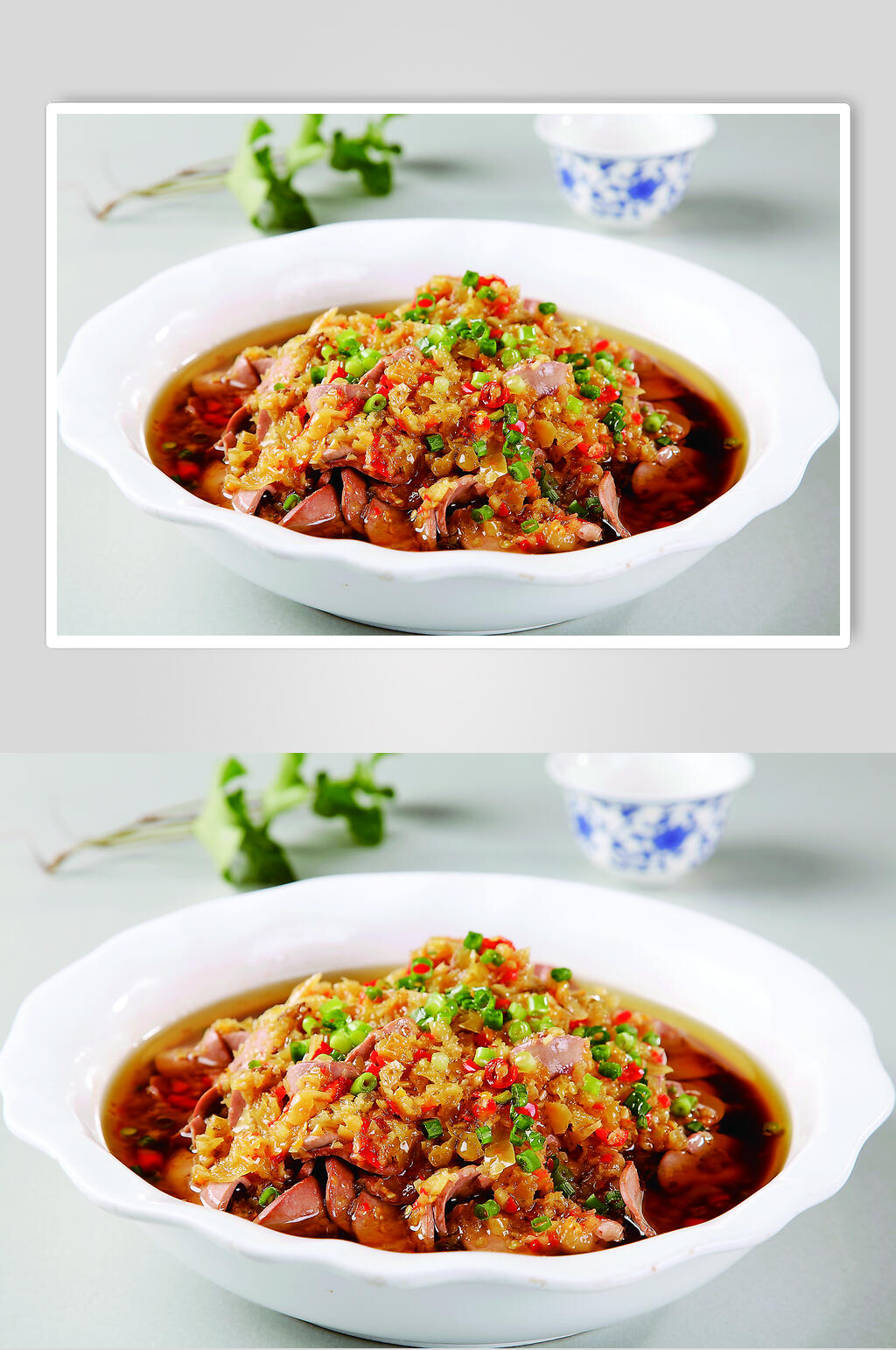 湘西爆腰花食物图片素材