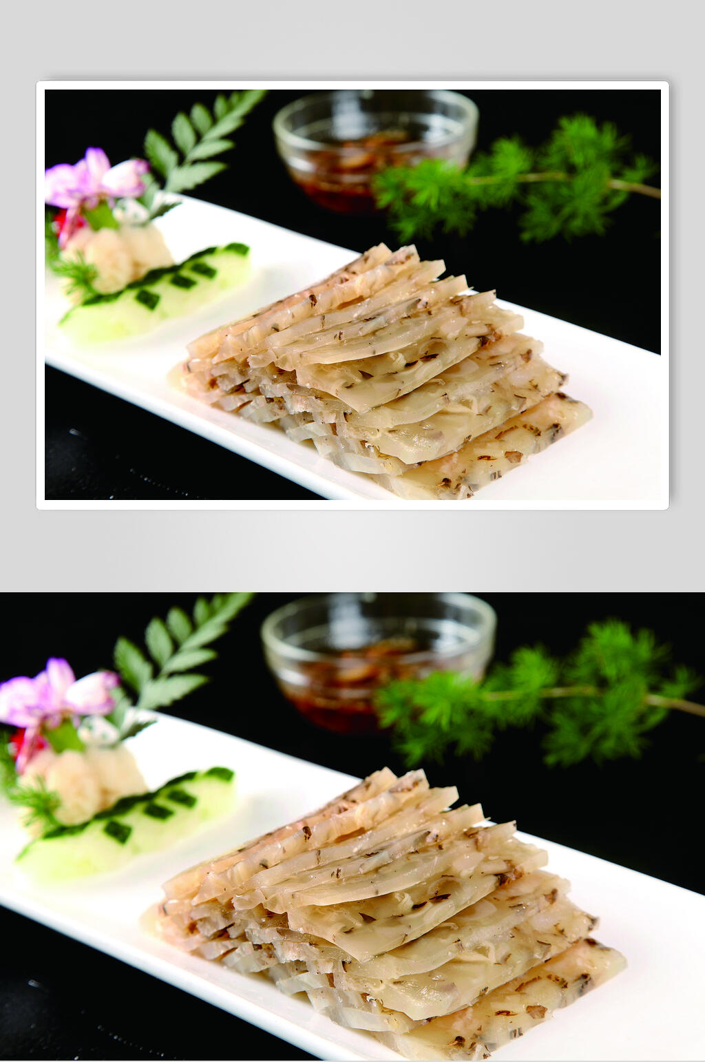 裙边筋冻美食食物图片素材
