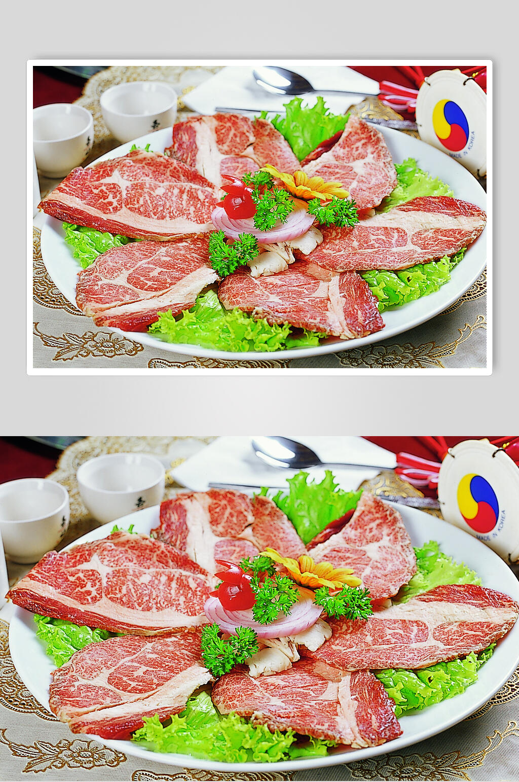 烤上脑美食高清图片素材