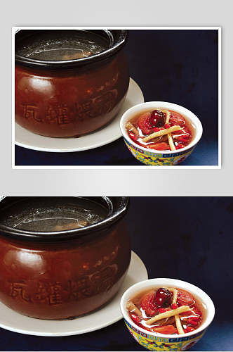 汤品番茄牛尾汤美食摄影图片