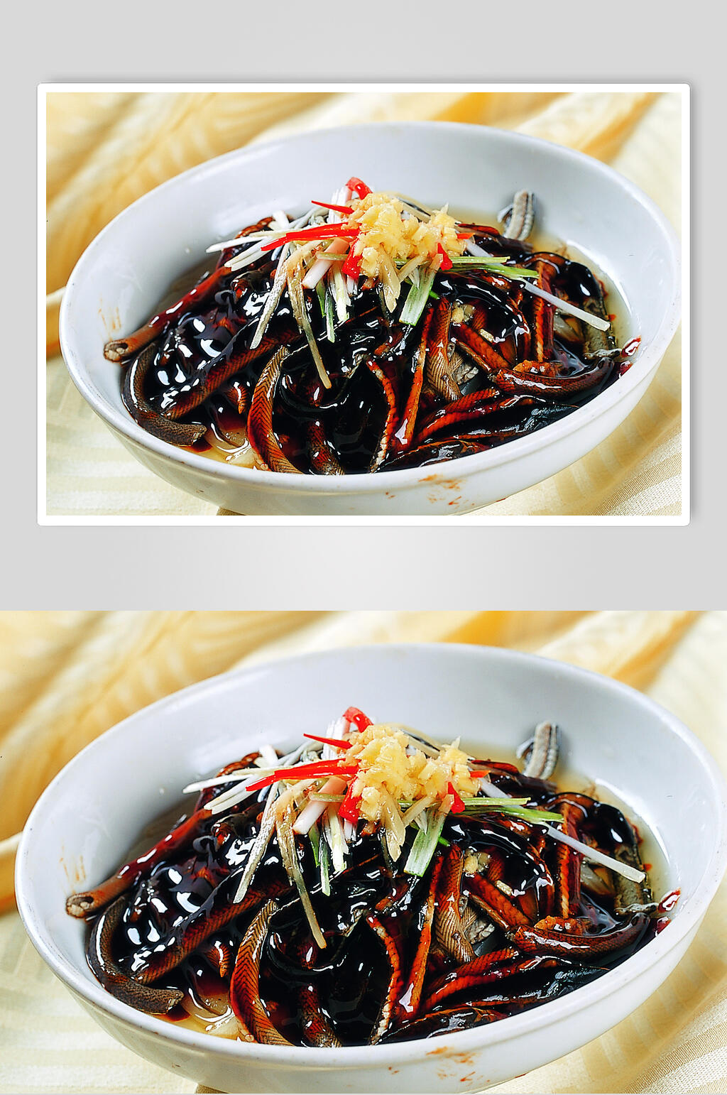 响油鳝糊美食食物图片素材