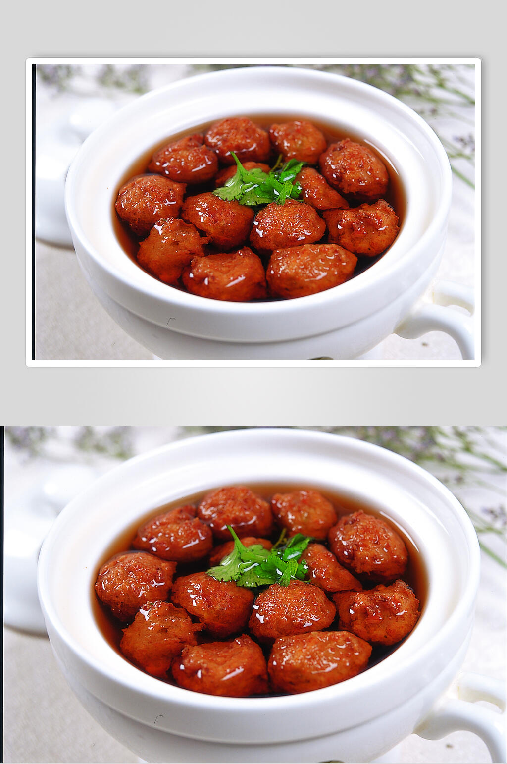 招牌酸汤丸子美食图片素材
