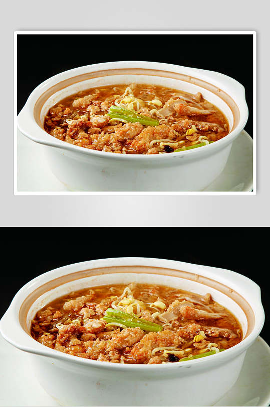 砂锅酥肉食物图片