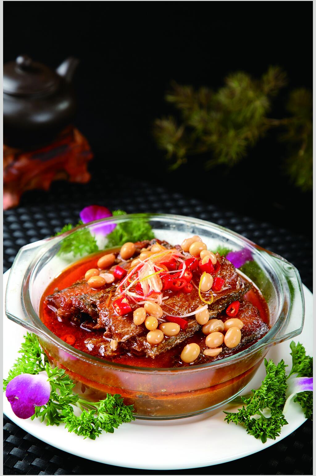 新鲜美味口味带鱼食物高清图片素材