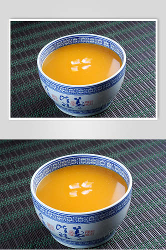 汤品柳林红枣金瓜汤美食摄影图片