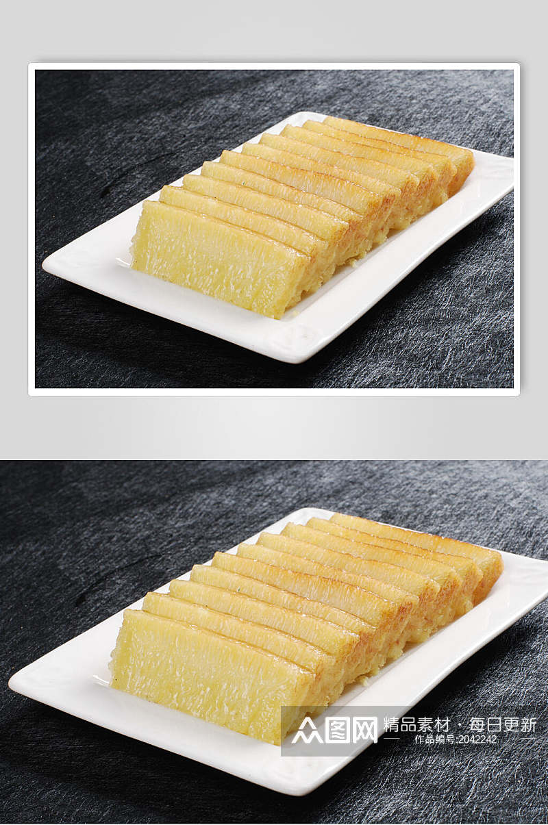鲜香美味黄金糕美食高清图片素材
