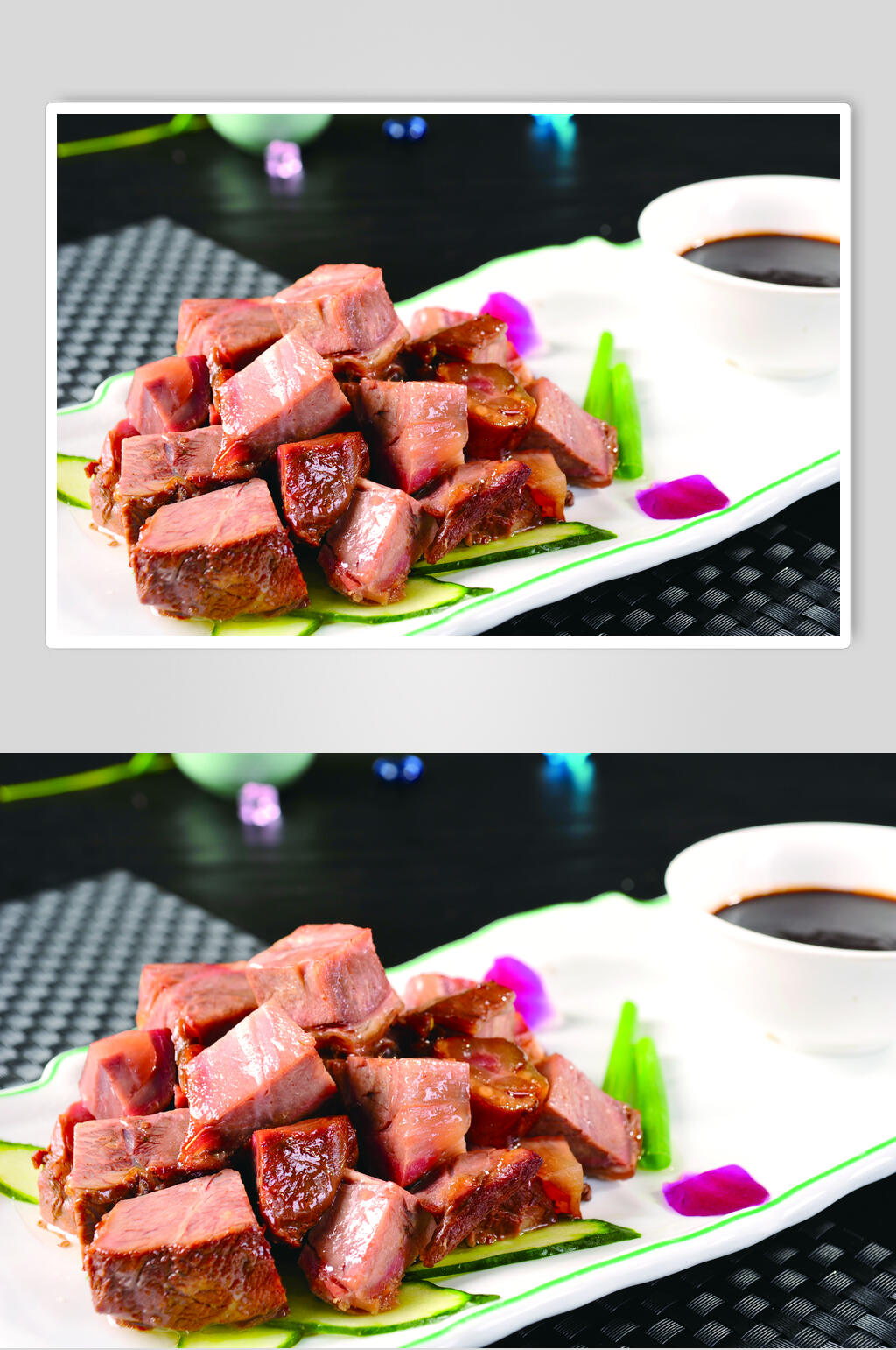 精品大块牛腱美食图片素材