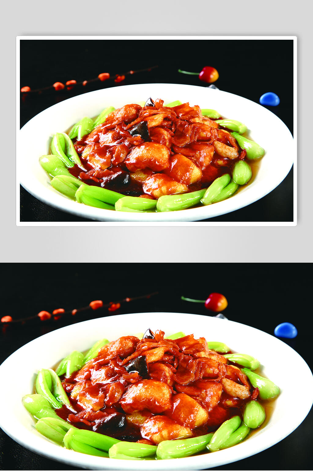 新鲜美味风味面筋副本餐饮美食图片素材