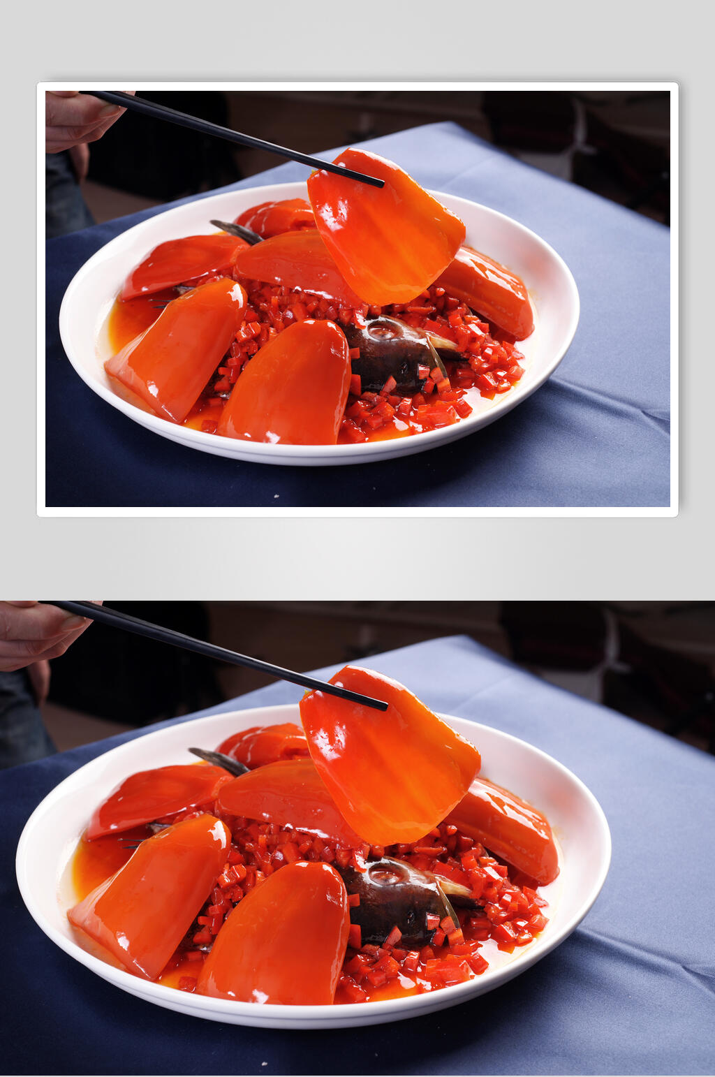 上什开门红美食摄影图片素材