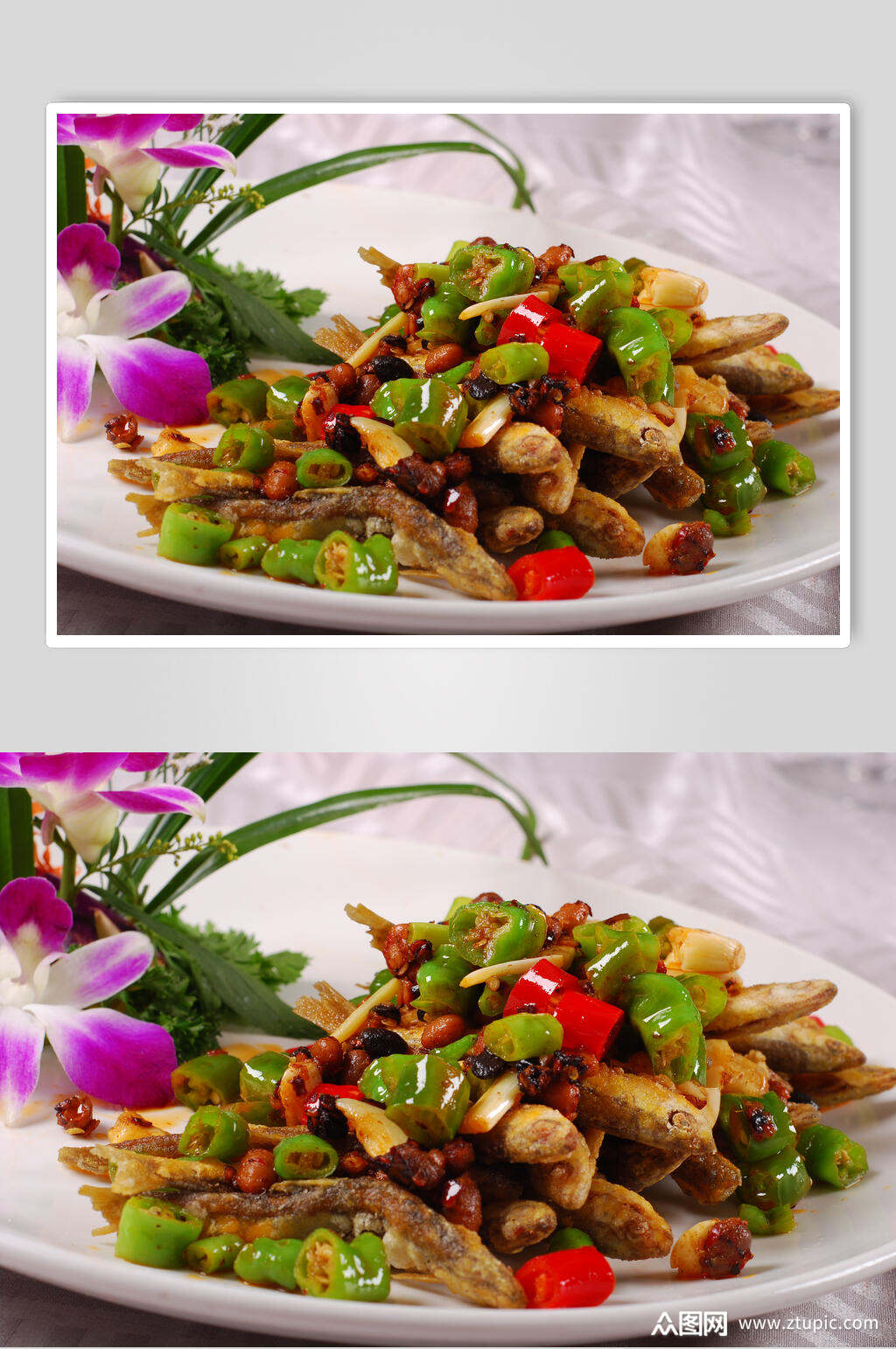 江西小炒鱼美食食物图片素材