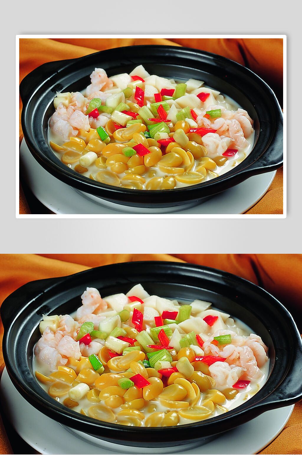 浓汤淮山白玉煲美食高清图片素材