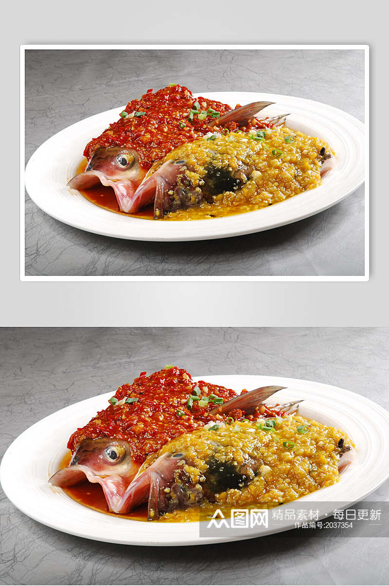 好味汁花鲢鱼头美食食物图片素材