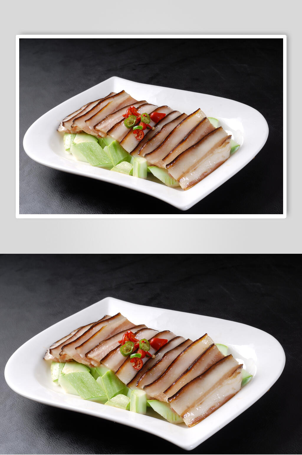 乡把老腊肉美食摄影图片素材