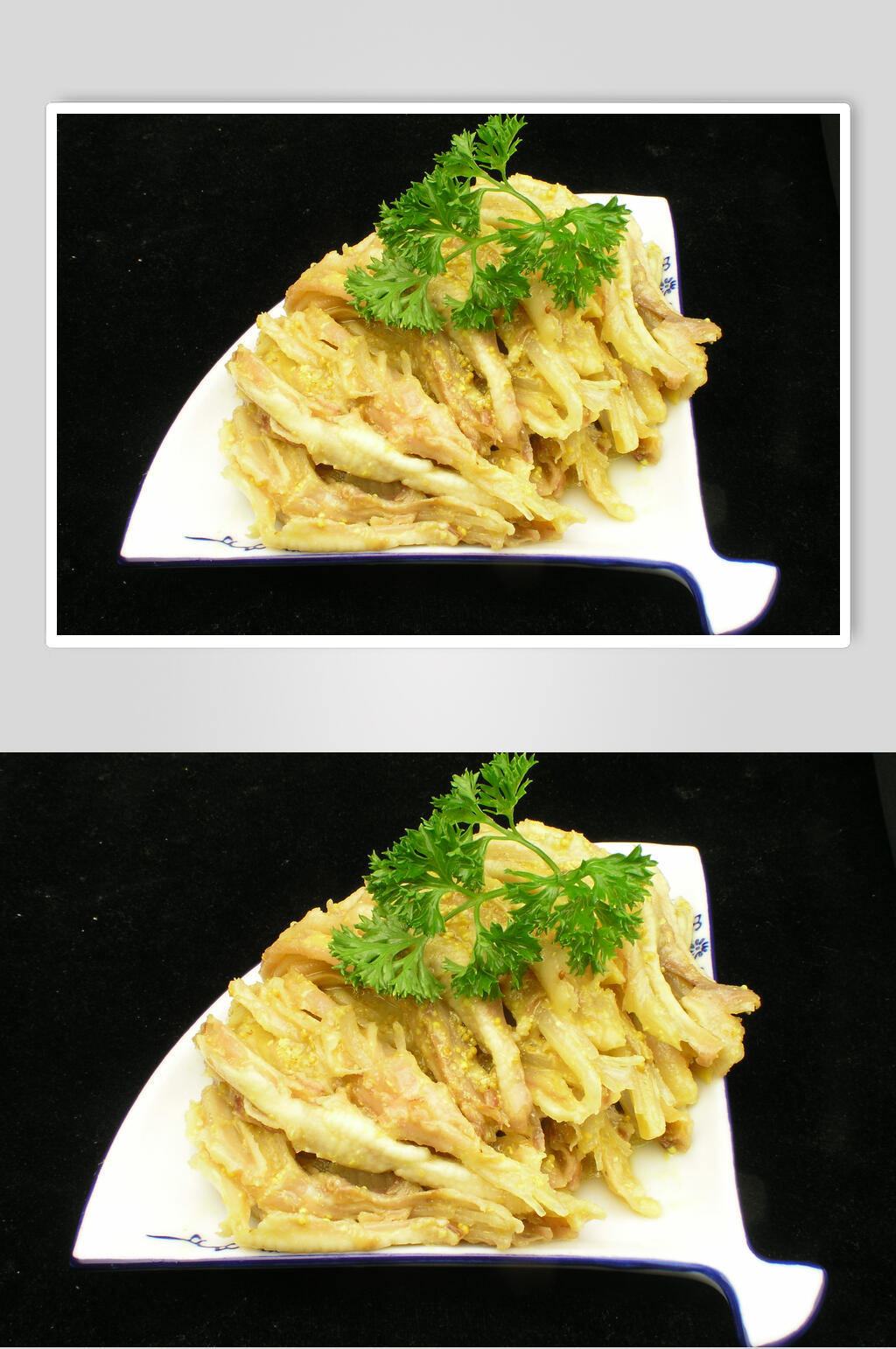 芥末鸭掌美食摄影图片素材
