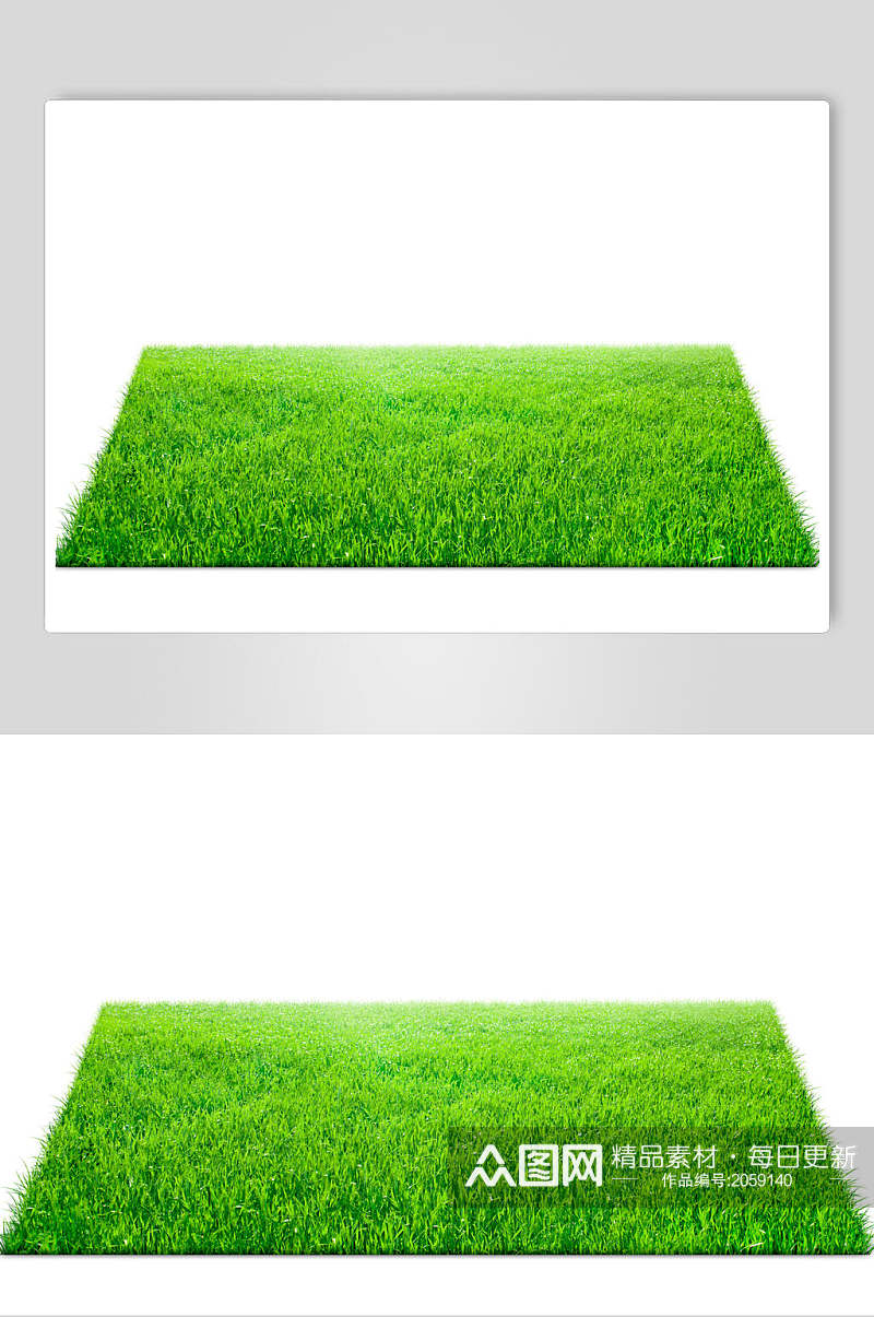 草地草坪图片草地两联摄影视觉图素材