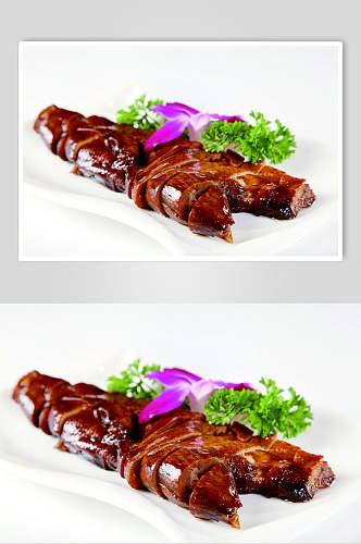杭州酱板鸭食品摄影图片