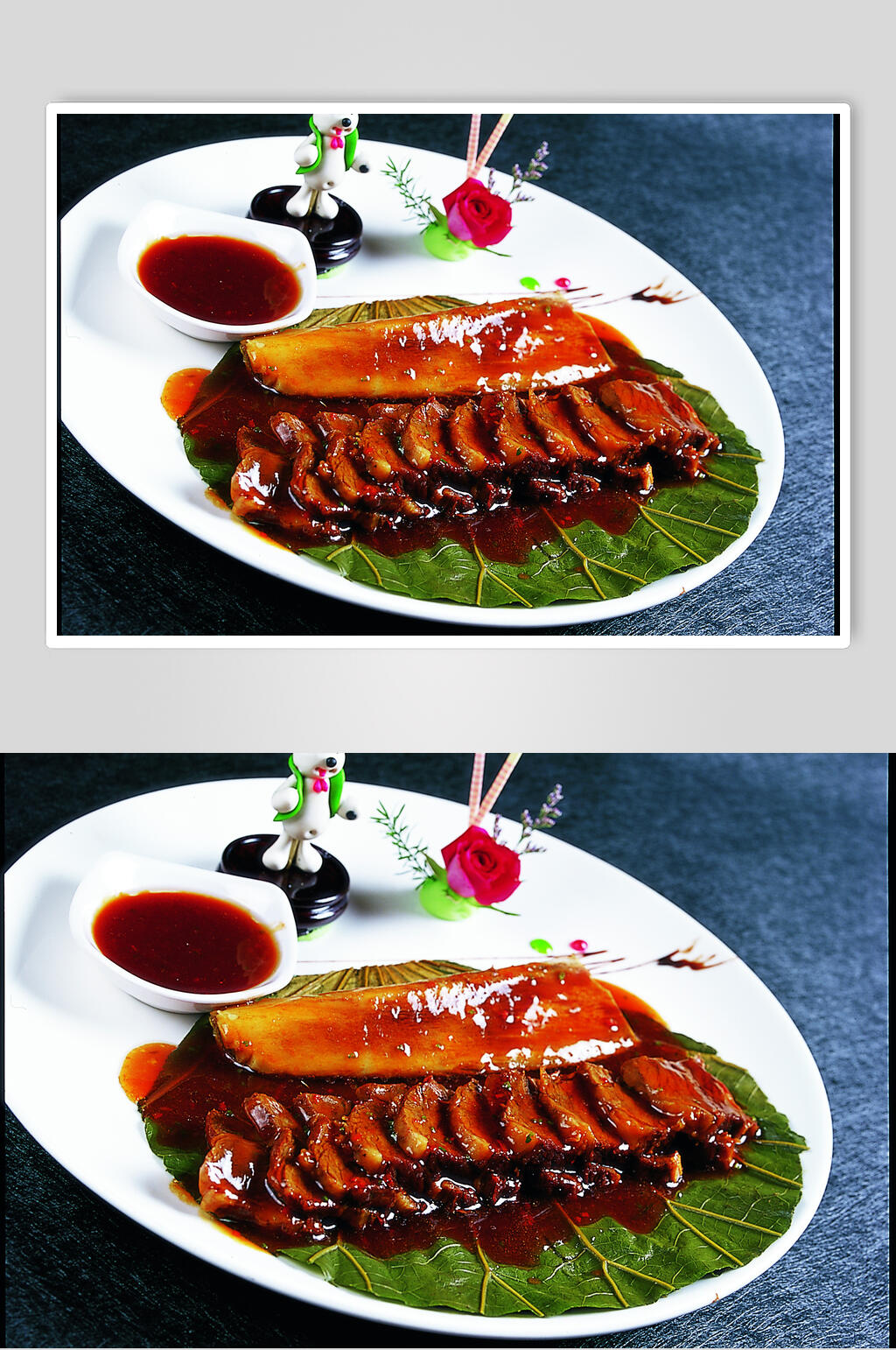 招牌牛肋骨美食图片素材