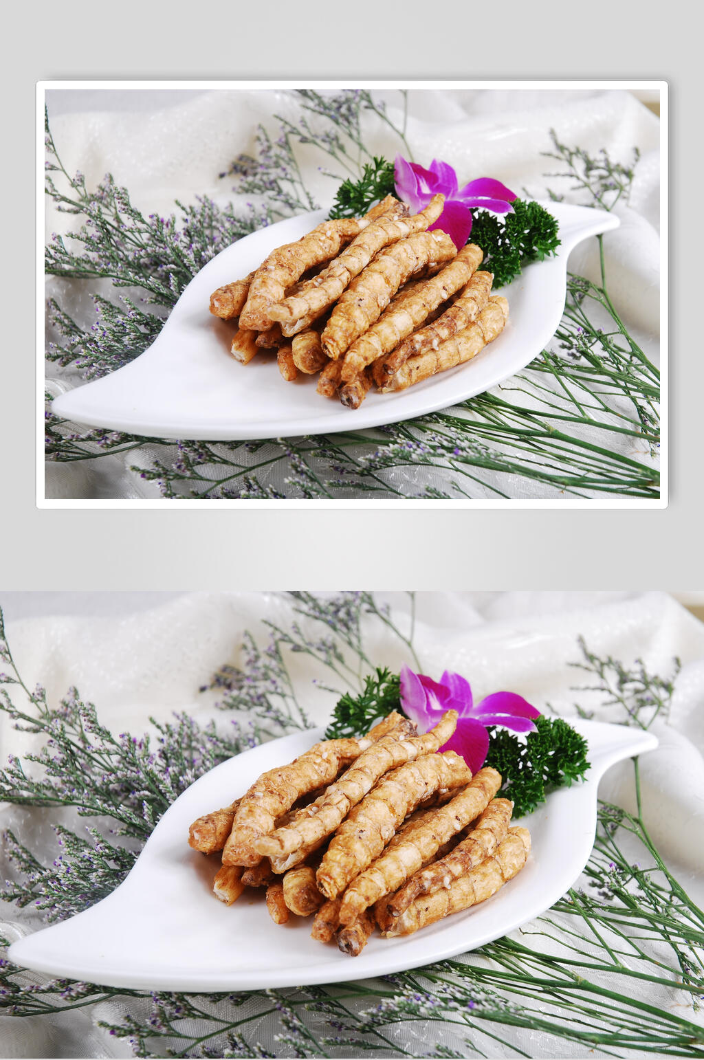 养生虫草参美食摄影图片素材