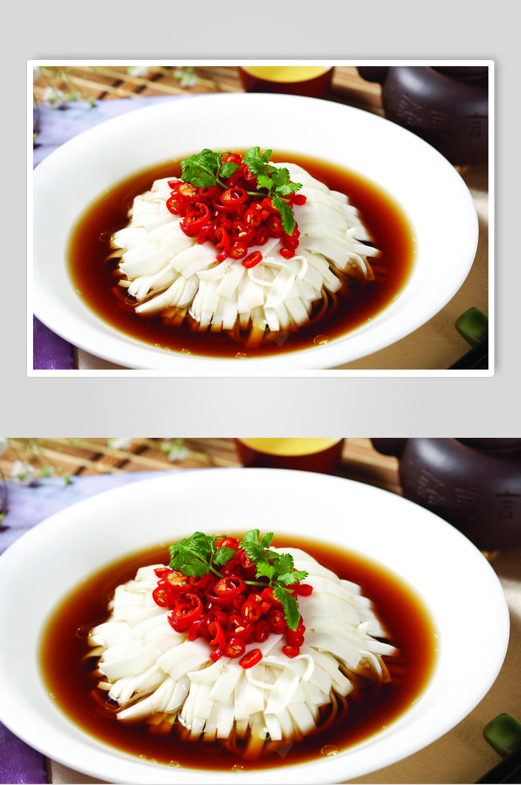 香浓美味凉皮美食图片素材