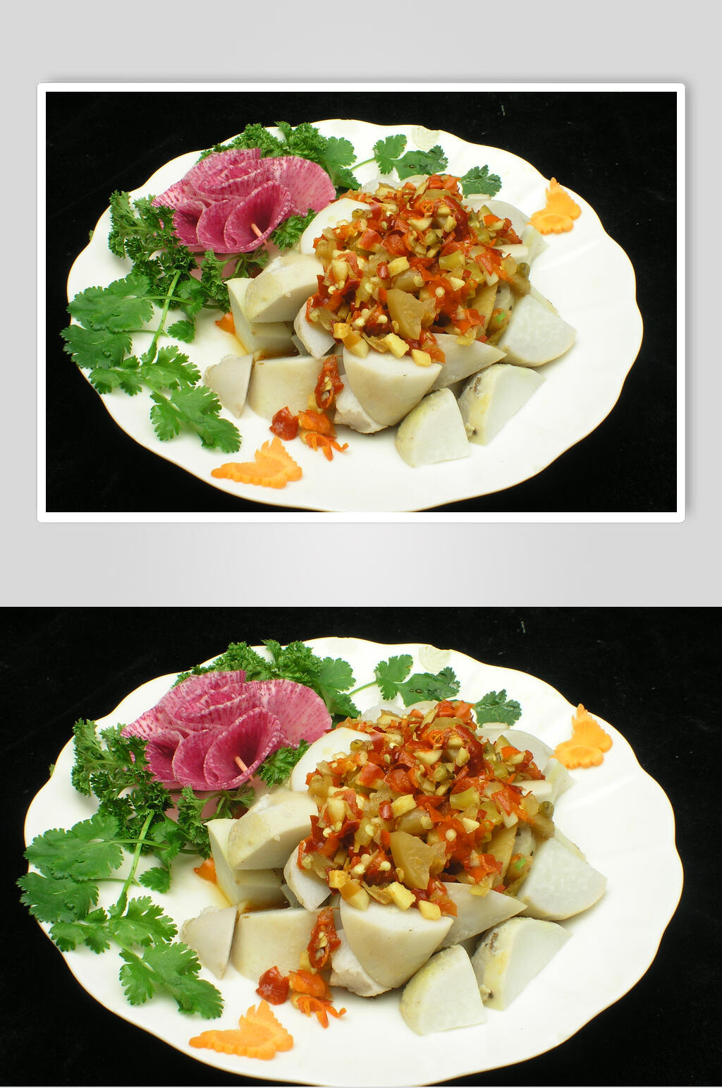 剁椒芋头餐饮食品图片素材