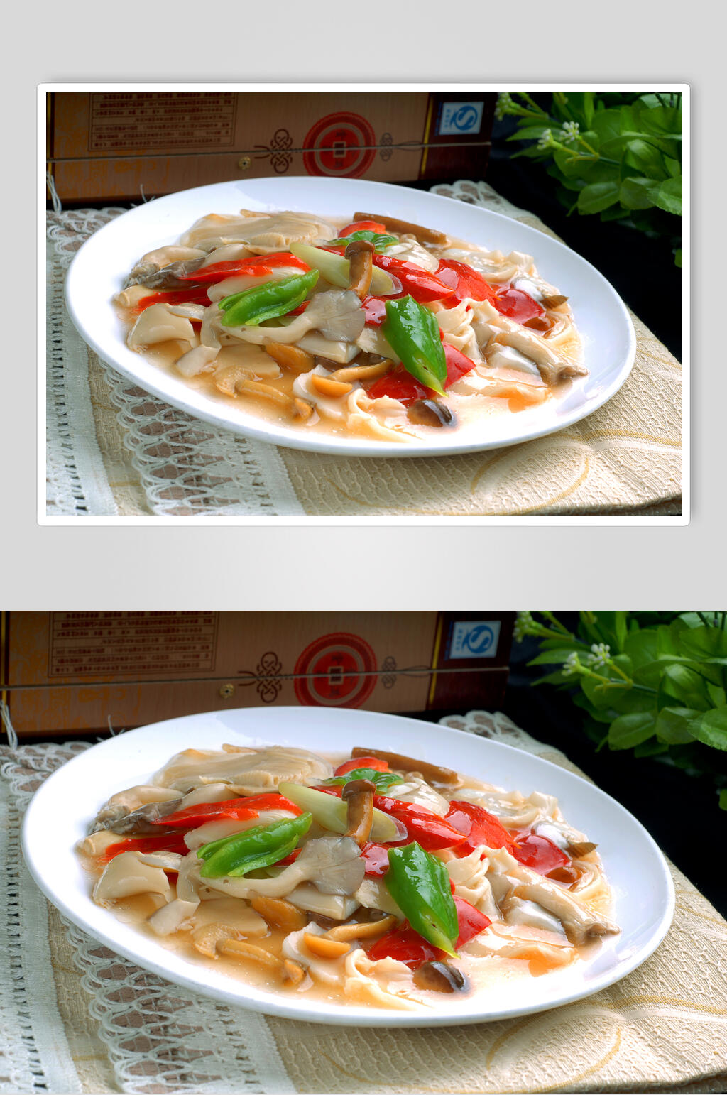 葱炒杂茵食品摄影图片素材
