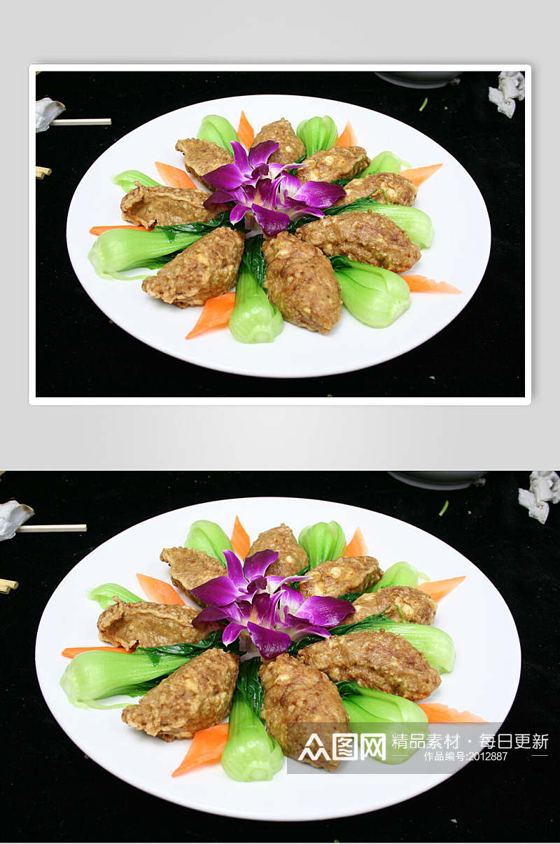 琵琶驴豆腐食品摄影图片素材