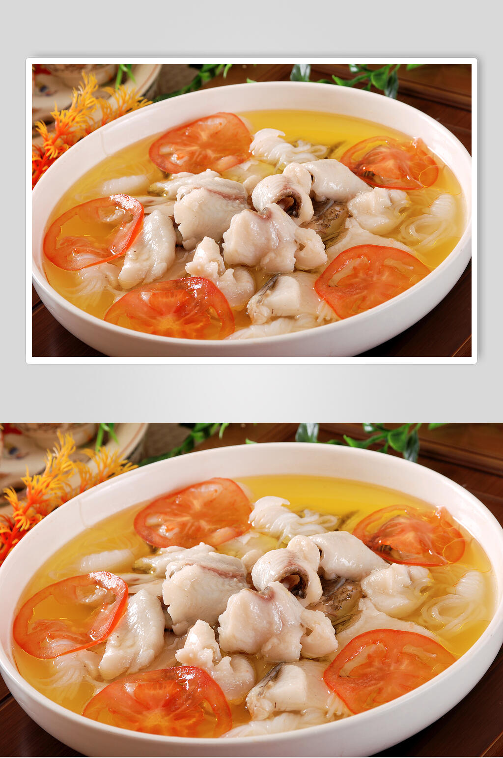 鸡汤岩鲤食品高清图片素材