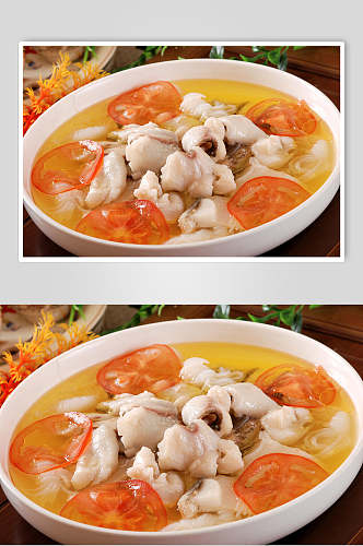 鸡汤岩鲤食品高清图片