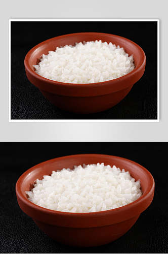 白米饭蒸米饭高清图片
