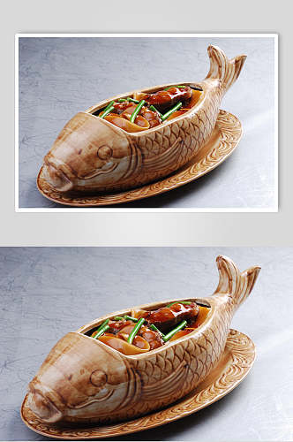 鮰鱼炖粉条元食物图片