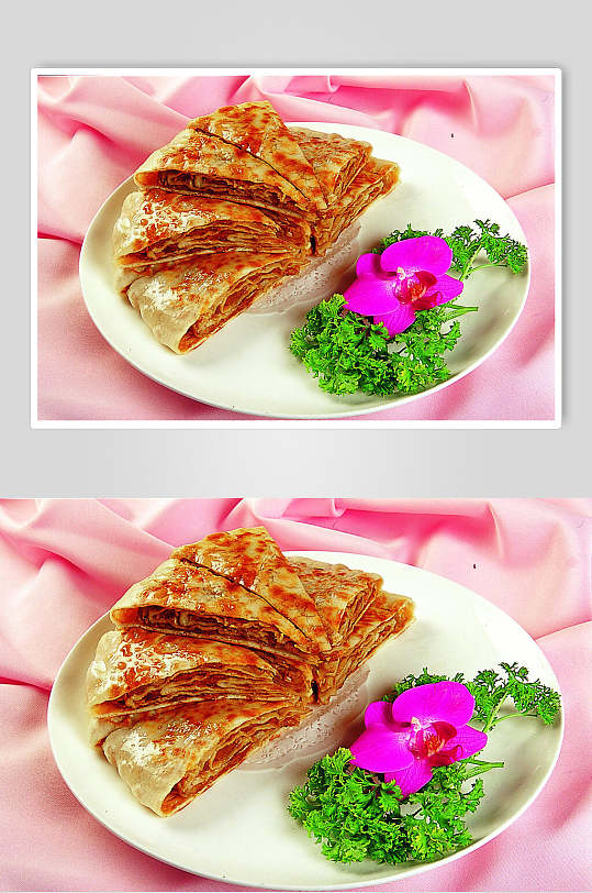 大肉饼食物图片