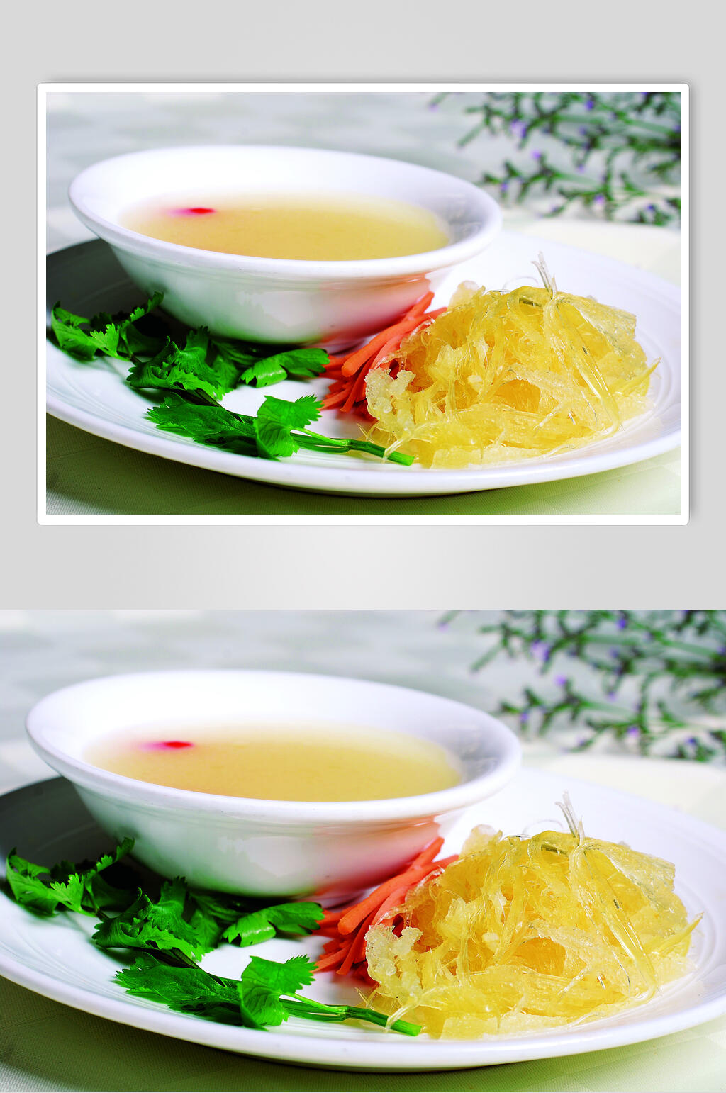 上汤鱼翅盅元盅美食食品图片素材