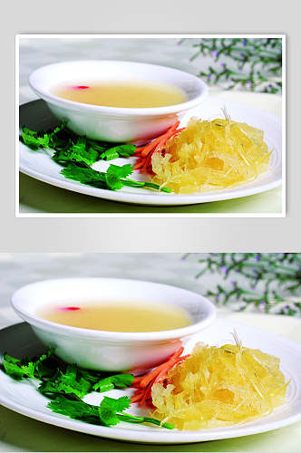 上汤鱼翅盅元盅美食食品图片