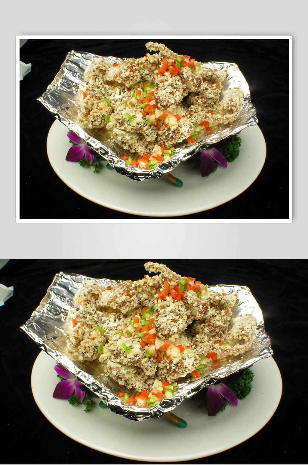 锅酥牛肉高清图片素材