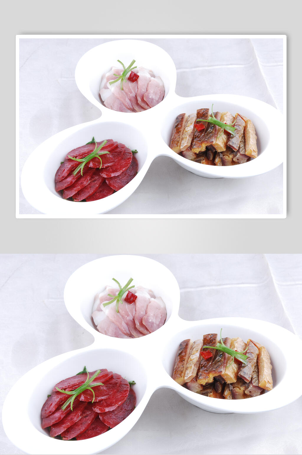 武汉腊味拼美食图片素材