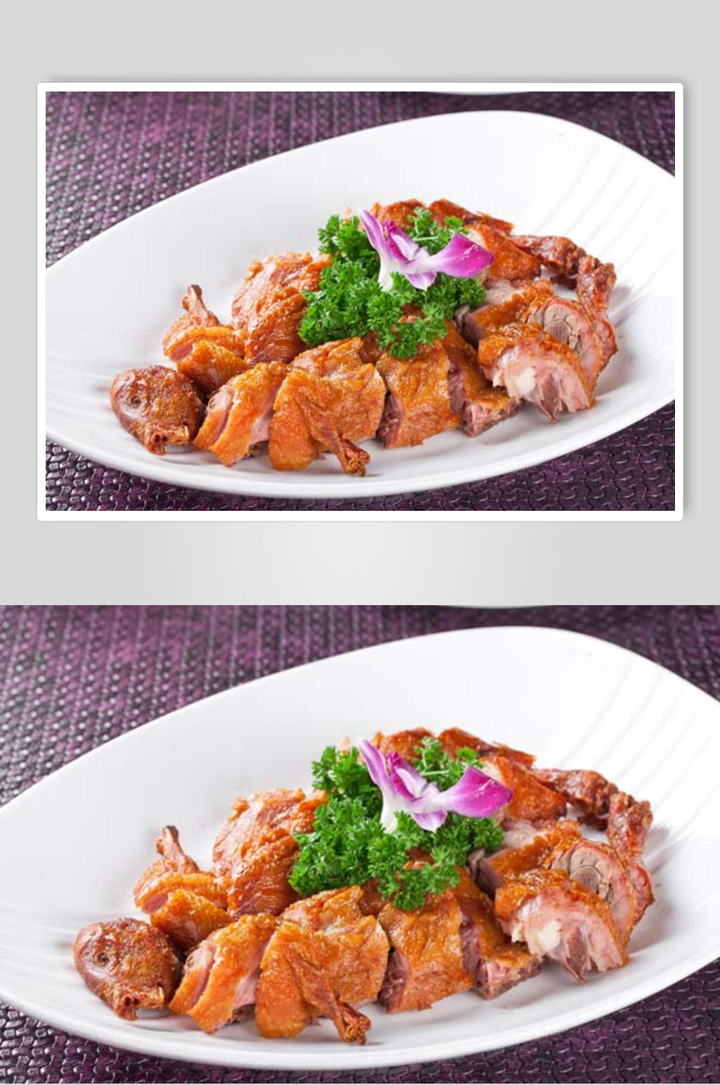 香酥叫板鸭美食摄影图片素材