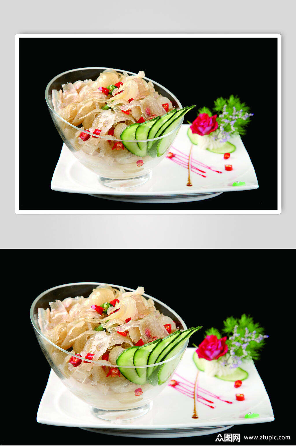 大刀牛鞭花美食图片素材