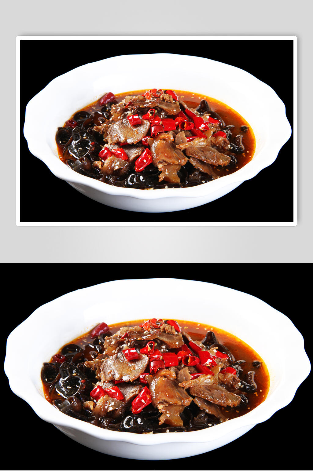 秘制特色水煮牛肉图片素材