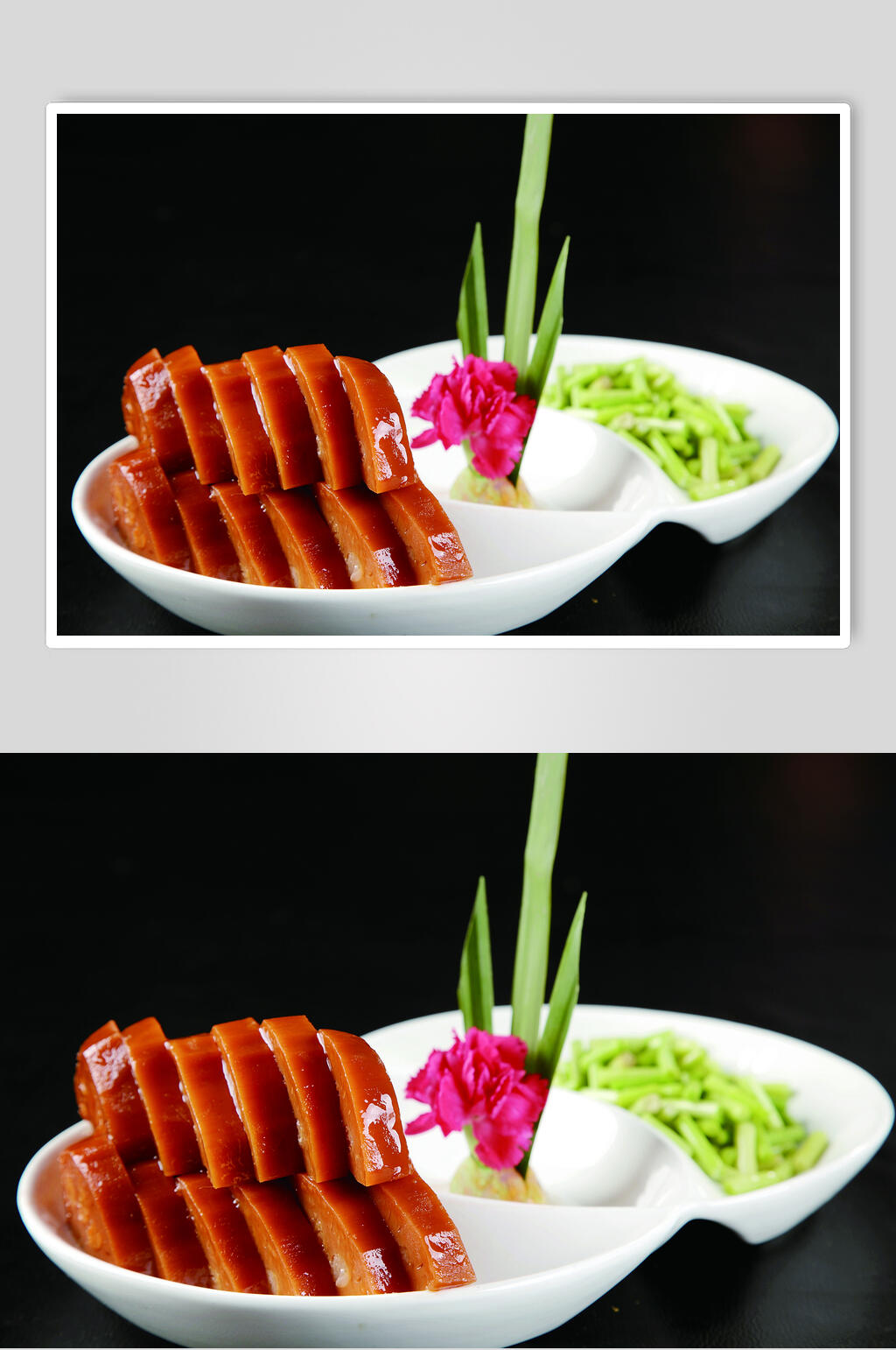 桂花糖藕美食实拍图片素材