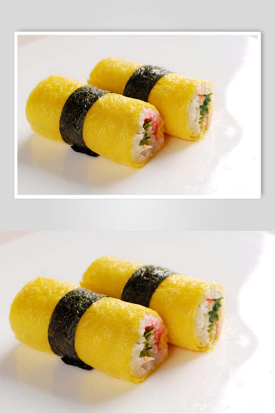 握寿司千岛玉子烧食品图片