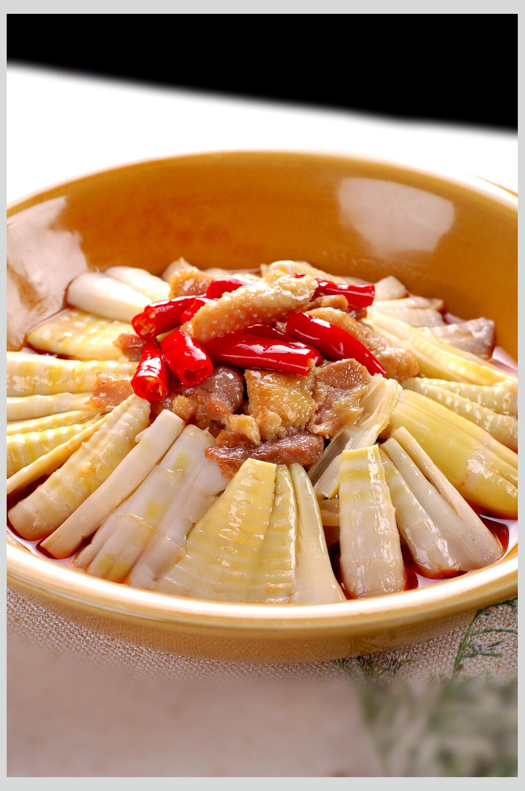 热菜东篱煎仔鹅餐饮食品图片素材